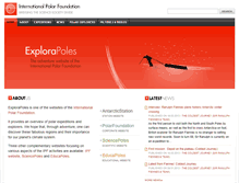 Tablet Screenshot of explorapoles.org